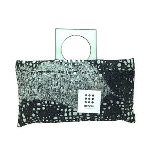 Acrylic Paper Clutch Handle Bag